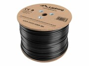 LANBERG LCU5-21CU-0305-BK Lanberg kabel instalacyjny UTP, kat. 5e, drut OUTDOOR CU, 305m, czarny LANBERG
