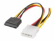 LANBERG CA-HDSA-11CU-0015 Lanberg cable power MOLEX (M)->SATA(F) x2 15cm LANBERG