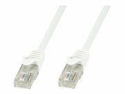 TECHLYPRO 029457 TechlyPro Kabel sieciowy patch cord RJ45 Cat6 U/UTP 1m biały 100Proc miedź TECHLY PRO