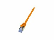 LOGILINK CQ3048S LOGILINK Patchcord Cat.6A 10G S/FTP PIMF PrimeLine 1,5m pomarańczowy LOGILINK