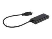 GEMBIRD A-MHL-002 Gembird adapter MHL(M)->HDMI(F)+MICRO USB(BF)(5pin)smartfon do TV HD+zasilanie GEMBIRD