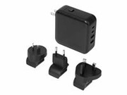 TARGUS 100W Gan Charger Multi port with travel adapters TARGUS