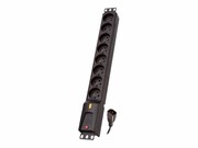 LESTAR listwa zasilająca LZRM 810 BW IEC 320, PDU, 1,5m LESTAR