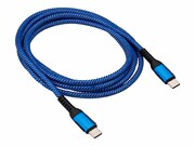 AKYGA Cable USB AK-USB-38 USB type C m / USB type C m ver. 2.0 100W 1.8m AKYGA