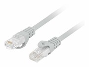 LANBERG Patchcord kat.6 UTP LSZH CU 1.5m szary Fluke passed LANBERG