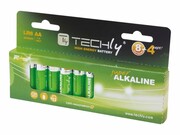 TECHLY Baterie alkaliczne 1.5V AA LR6 12 sztuk TECHLY