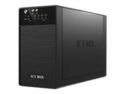 ICYBOX IB-RD3620SU3 IcyBox Obudowa na Dysk RAID 2x3,5 SATA I/II/III, USB 3.0, eSATA, Czarna ICY BOX