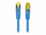 LANBERG Patchcord Cat.6A S/FTP LSZH CU 0.25m blue LANBERG