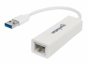 MANHATTAN 506847 Manhattan Karta sieciowa adapter USB 3.0 na Gigabit 10/100/1000 Mbps RJ45 IC INTRACOM
