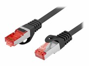 LANBERG Patchcord kat.6 FTP LSZH CU 5m czarny Fluke passed LANBERG