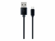 GEMBIRD CC-USB2-AMCM-1M Gembird kabel USB-C 2.0 (AM/CM) 1m, czarny GEMBIRD