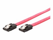 GEMBIRD CC-SATAM-DATA-XL Gembird kabel do dysków SATA DATA III (6GB/S) 100cm metalowe zatrzaski czerwony GEMBIRD