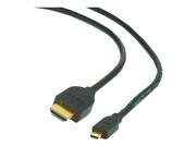 GEMBIRD CC-HDMID-10 Gembird kabel monitorowy HDMI/HDMI Micro High Speed 3m pozłacane końcówki GEMBIRD