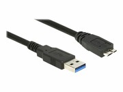 DELOCK 85072 Delock Kabel Micro USB 3.0 AM-BM, 1m, czarny DELOCK