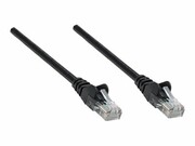 INTELLINET 318143 Intellinet patch cord RJ45. kat. 5e UTP. 50 cm. czarny. 100 miedź IC INTRACOM