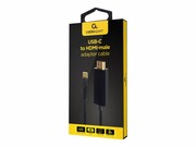 GEMBIRD Adapter USB-C do HDMI F czarny GEMBIRD