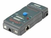 GEMBIRD NCT-2 Gembird diodowy tester kabli RJ-45,RJ-11,UTP,STP,USB AA/AB GEMBIRD
