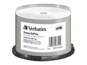 VERBATIM 43744 Verbatim DVD-Rspindle 50 4.7GB 16x do nadruku wide VERBATIM
