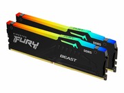 KINGSTON 16GB 5200MT/s DDR5 CL36 DIMM Kit of 2 FURY Beast RGB EXPO KINGSTON