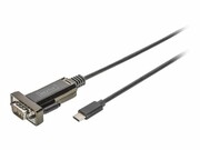 DIGITUS DA-70166 Digitus Konwerter/adapter USB typu C na RS232 szeregowy (DB9) DIGITUS