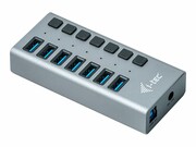 ITEC U3CHARGEHUB7 i-tec USB 3.0 Charging HUB 7port z Zasilaczem 36W 7x USB 3.0 port ładujący I-TEC