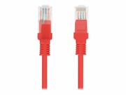 LANBERG PCU6-10CC-0150-R Lanberg Patchcord RJ45 kat. 6 UTP 1.5m czerwony LANBERG