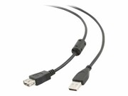 GEMBIRD CCF-USB2-AMAF-6 Gembird AM-AF kabel, przedłużacz USB 2.0 1.8M FERRYT GEMBIRD