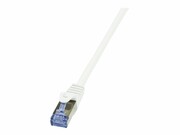 LOGILINK CQ4031S LOGILINK - Patchcord kat.6A/7, 600MHz S/FTP PIMF PrimeLine biały 1,00m LOGILINK