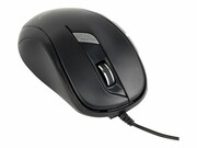 GEMBIRD MUS-6B-01 Gembird mysz optyczna USB MUS-6B-01, 1600 DPI, USB, czarna GEMBIRD