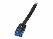 LOGILINK CP0136B LOGILINK - Patchcord Cat.5e U/UTP, dł. 3m, płaski, czarny LOGILINK