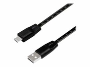 LOGILINK CU0158 LOGILINK - Kabel USB 2.0, USB-A męski na micro-USB męski z metryczką 1 m LOGILINK