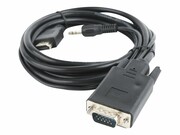 GEMBIRD A-HDMI-VGA-03-10 Gembird kabel HDMI-A(M) ->VGA (F) + audio, na kablu 3m, czarny GEMBIRD