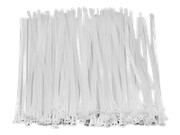 QOLTEC 52228 Reusable Self locking cable tie 7.2x200 mm Nylon UV White QOLTEC