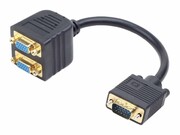 GEMBIRD CC-VGAX2-20CM Gembird adapter VGA (M) -> 2x VGA (F), 20cm GEMBIRD