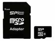 SILICON POWER Karta Pamięci Micro SDHC 8GB Class 10 +Adapter SILICON POWER