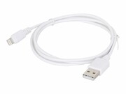 GEMBIRD CC-USB2-AMLM-W-1M Gembird kabel USB do 8-pin ładowanie transmisja (Ipad,Iphone5/6/7/8/X) 1m biał GEMBIRD
