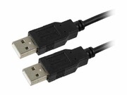 GEMBIRD CCP-USB2-AMAM-6 Gembird kabel USB 2.0 AM-AM 1.8M Czarny GEMBIRD