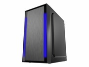 GEMBIRD CCC-FORNAX-960B Gaming design PC case 3 x 12 cm fans blue GEMBIRD