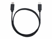 QOLTEC 52343 Kabel USB 2.0 typ C męski USB 2.0 typ C męski 1.4m Czarny QOLTEC