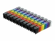 DELOCK Cable Marker Clips 0-9 assorted colours 100 pieces DELOCK