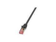LOGILINK CQ2053S LOGILINK Patchcord Cat.6 S/FTP PIMF PrimeLine 2m, czarny LOGILINK