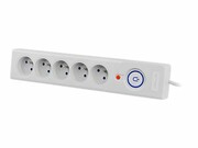 ARMAC Surge Protector Z5 5m 5x French outlets 10A cable organizer gray ARMAC