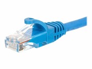 NETRACK BZPAT025UB Netrack patchcord RJ45, osłonka zalewana, kat 5e UTP, 0.25m niebieski NETRACK