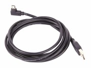 GEMBIRD CC-USB2-AMmDM90-6 Gembird kabel kątowy dwustronny micro USB do USB 2.0 AM 1.8M, czarny GEMBIRD