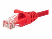 NETRACK BZPAT5UR Netrack patchcord RJ45, osłonka zalewana, kat. 5e UTP, 5m czerwony NETRACK