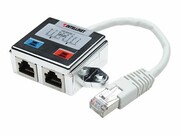 INTELLINET 504195 Intellinet adapter sieciowy rozdzielacz RJ45x2 STP IC INTRACOM