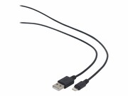 GEMBIRD CC-USB2-AMLM-1M Gembird kabel USB do 8-pin ładowanie transmisja (Ipad,Iphone5/6/7/8/X)1m czarny GEMBIRD