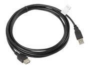LANBERG CA-USBE-10CC-0030-BK Lanberg przedłużacz kabla USB 2.0 AM-AF 3m czarny LANBERG