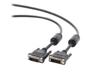 GEMBIRD CC-DVI2-BK-15 Gembird kabel DVI monitorowy DVI-DM/DVI-DM (24+1) dual link 4.5m black GEMBIRD
