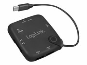 LOGILINK UA0344 LOGILINK - Wielofunkcyjny hub i czytnik kart USB Typ-C OTG (On-The-Go) LOGILINK